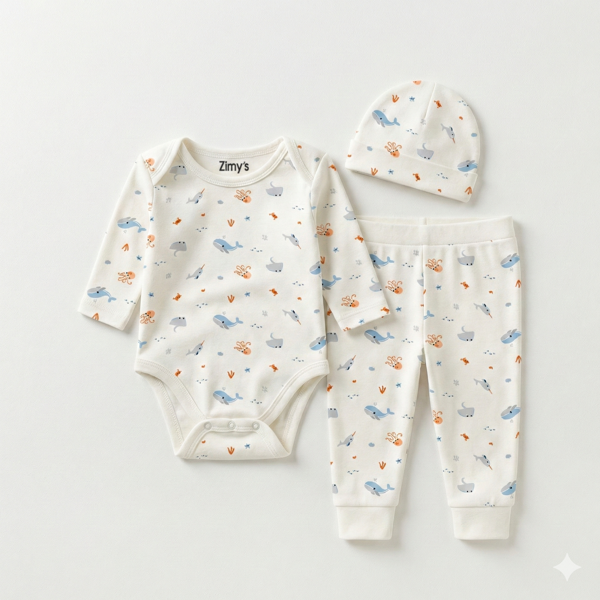 Ocean Friends 3-Piece Set