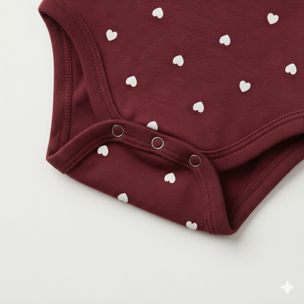 Lil Hearts 3-Piece Bodysuit Set