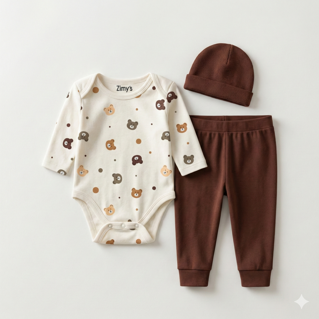 Cuddle Cubs 3-Piece Set