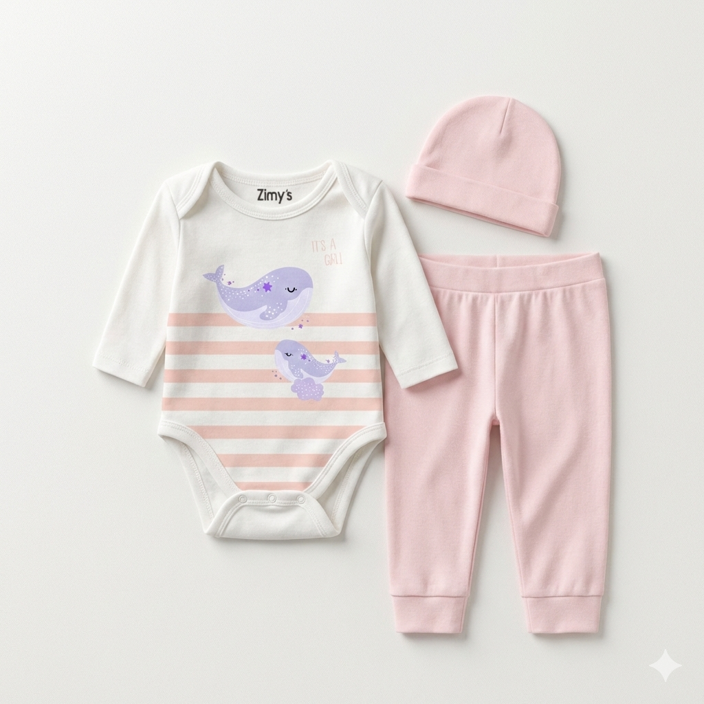 Whale Sparkles 3-Piece Set