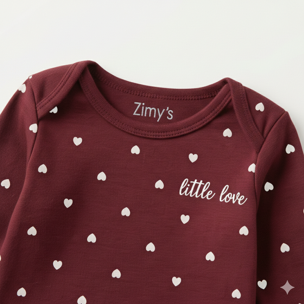 Lil Hearts 3-Piece Bodysuit Set