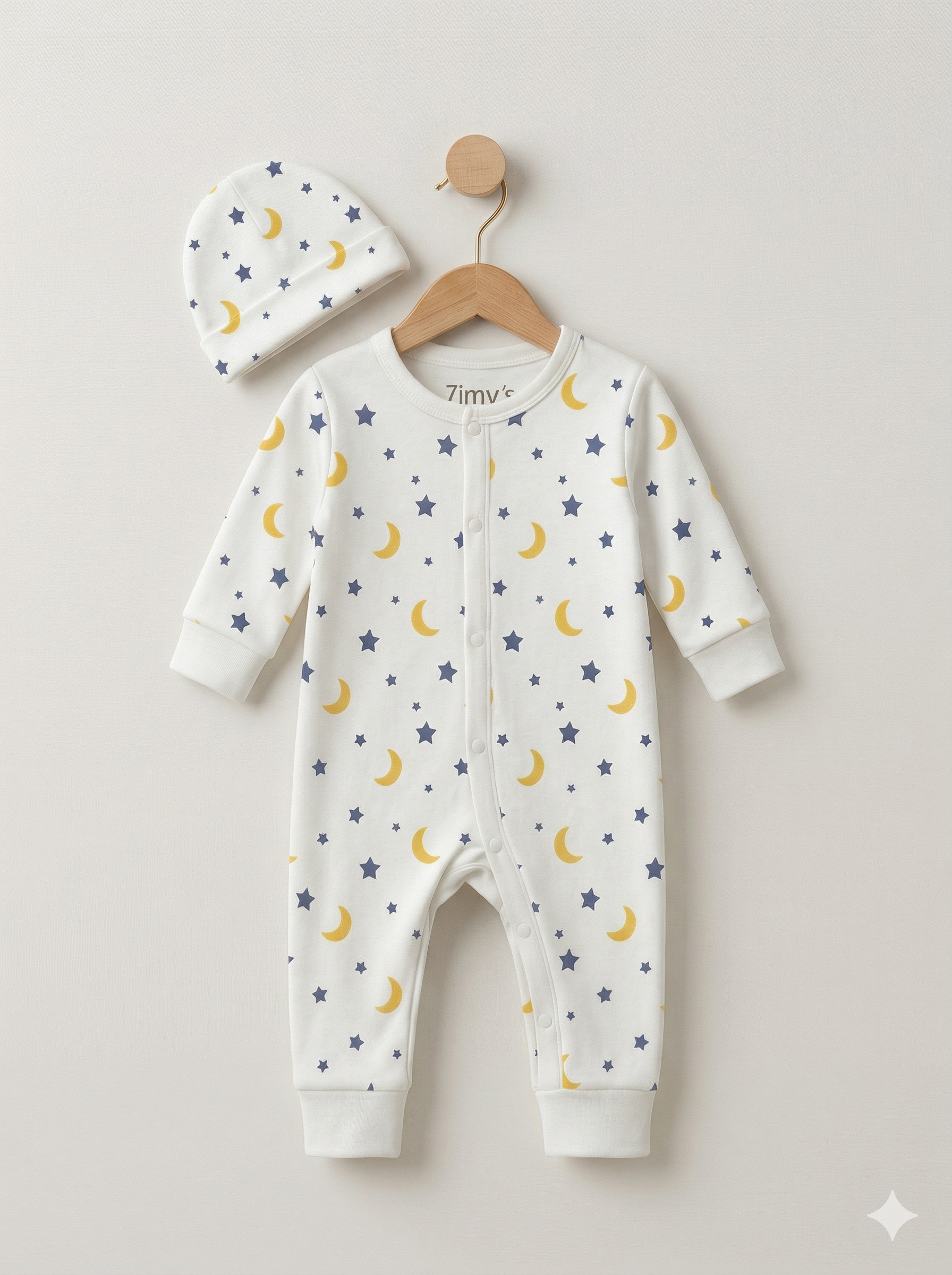 Moon and Stars – Full Length Romper