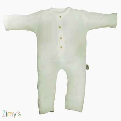 Milky White Thermal Bodysuit