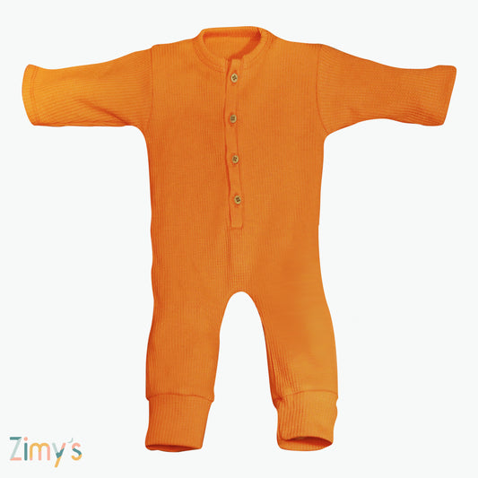 Orange Thermal Bodysuit