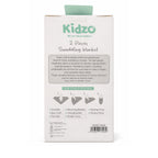 2-Piece Baby Muslin Swaddling Blanket Set (Safari Snuggles)