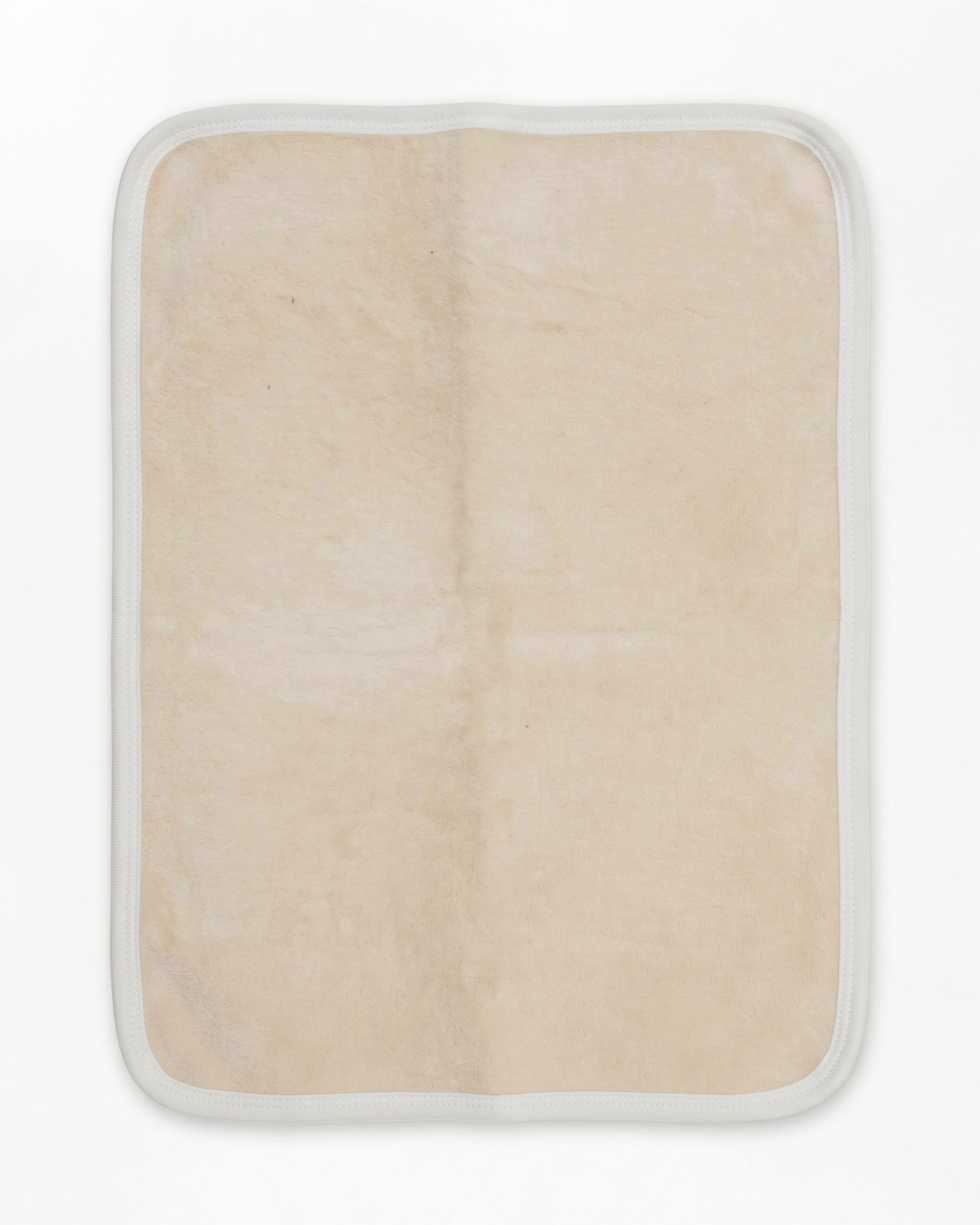 Waterproof Diaper Changing Sheet –  Natural Beige (17x23) (Inches)