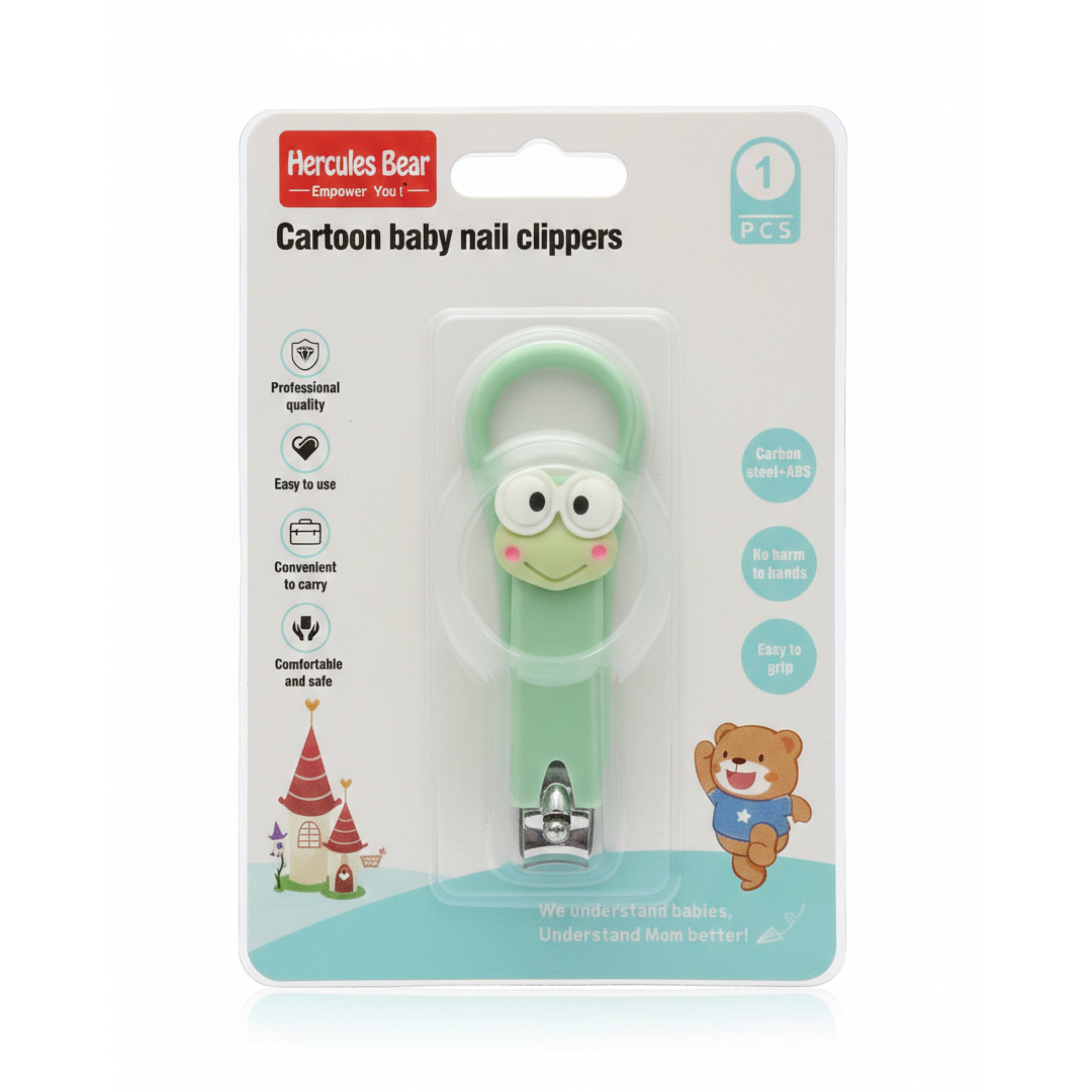 Cartoon Baby Nail Clipper (Frog)