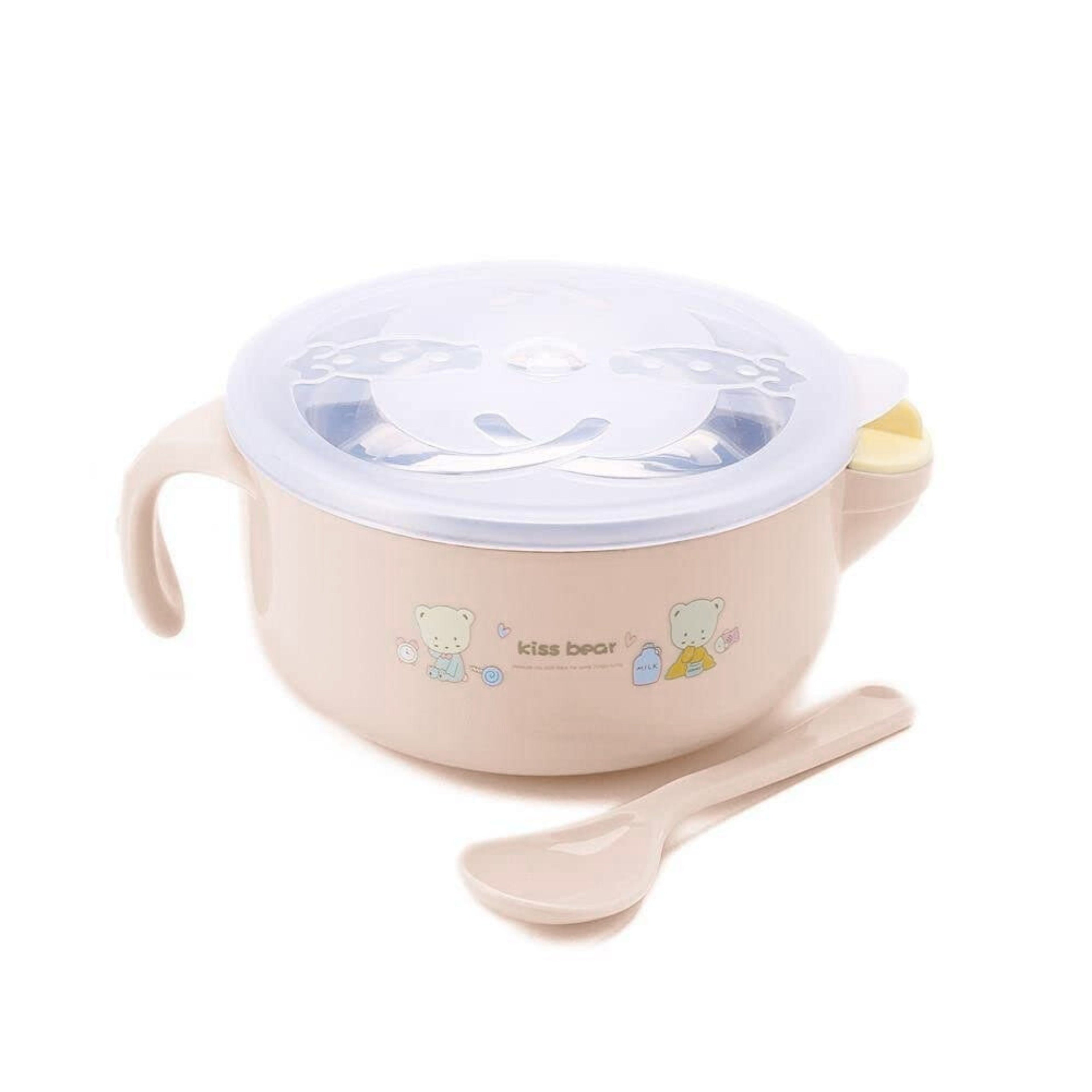Kids' Insulated Stainless Steel Baby Bowl | Thermal Feeding Bowl