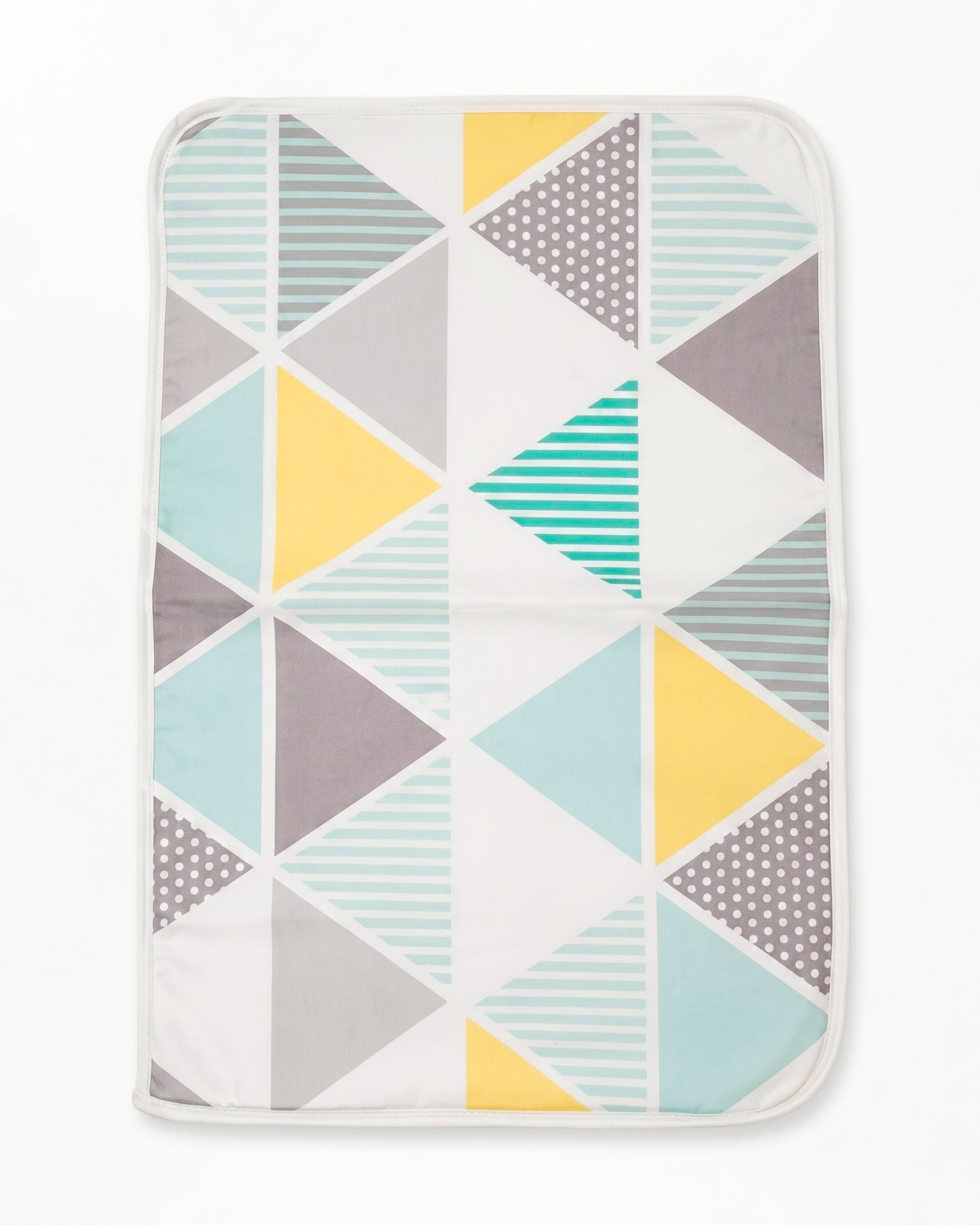 Waterproof Diaper Changing Sheet –  Tiny Triangles (17x23) (Inches)