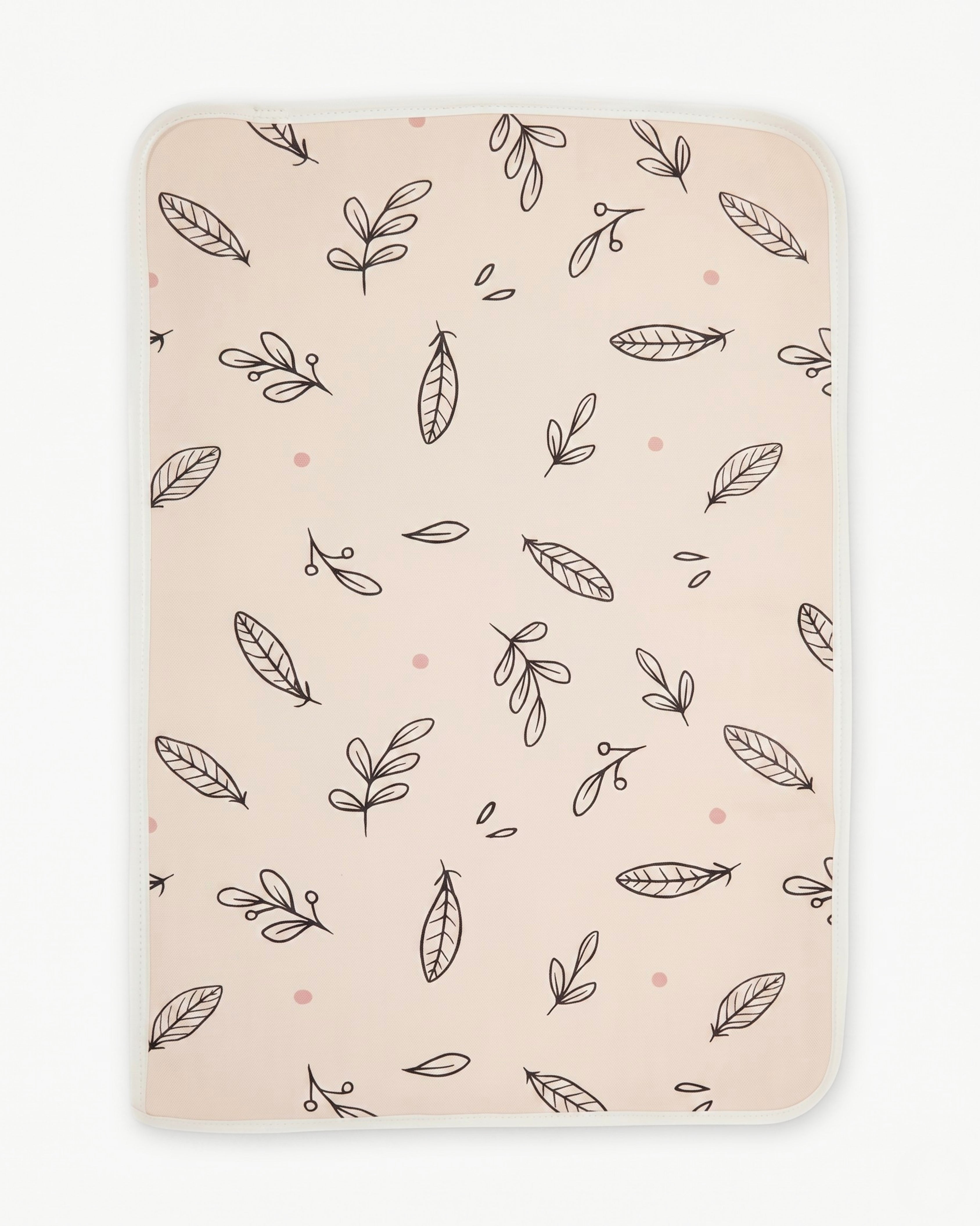 Waterproof Diaper Changing Sheet –  Pastel Leaves (17x23) (Inches)