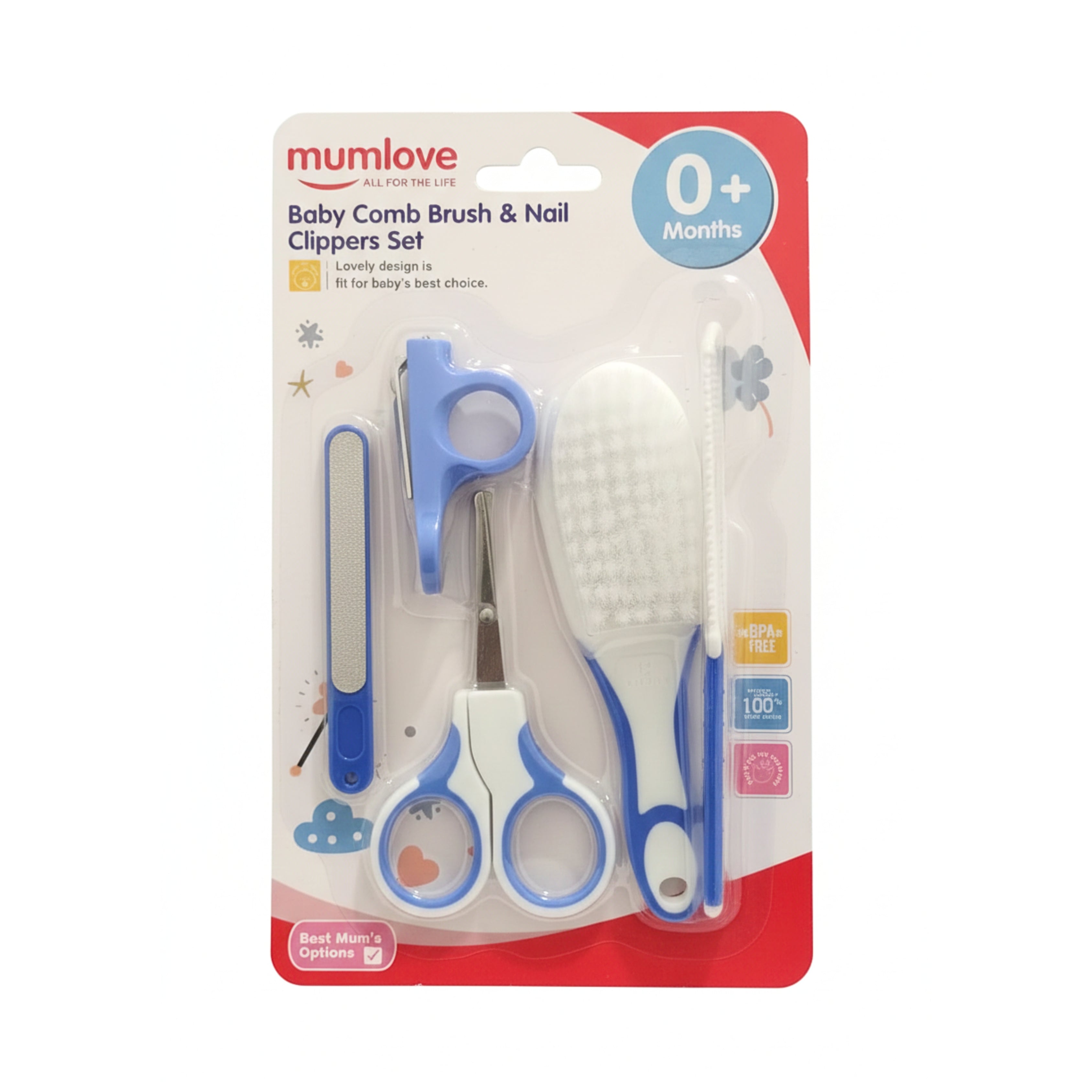 5-Piece Baby Grooming & Care Set (BPA Free)