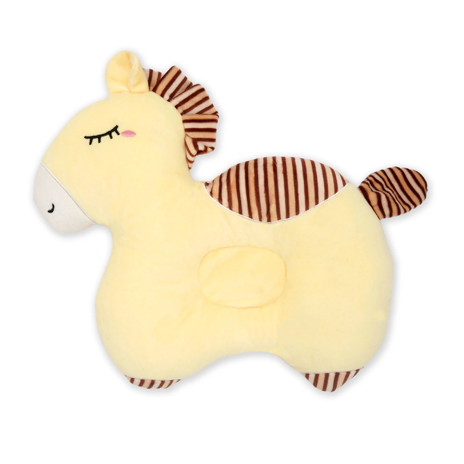 Adorable Horse plush cushion – Baby Head Shaping Pillow