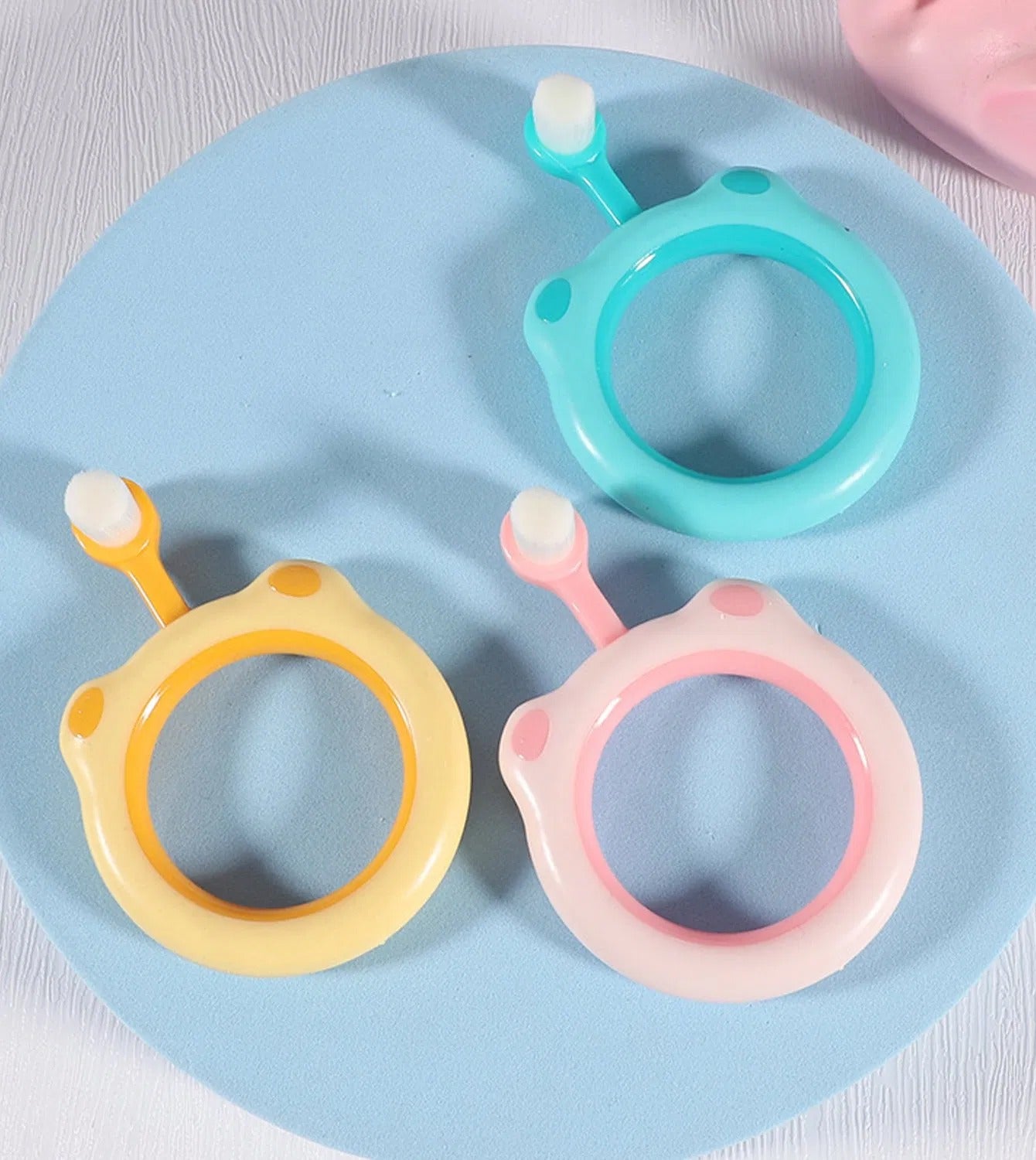 CozyRing Baby Oral Brush – Soft Bristle Design – Baby Oral Care