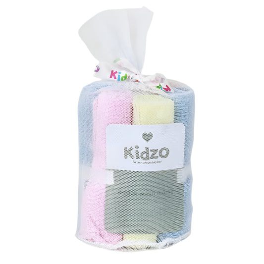 Kidzo 8-Piece Baby Washcloth Set – Ultra-Soft Towels for Newborn Bath Time