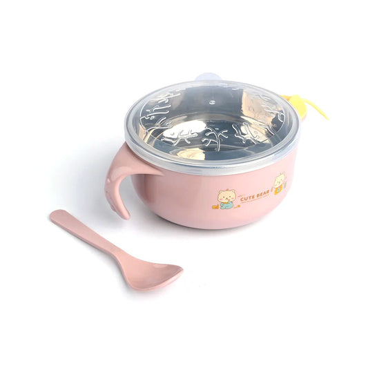 Kids' Insulated Stainless Steel Baby Bowl | Thermal Feeding Bowl
