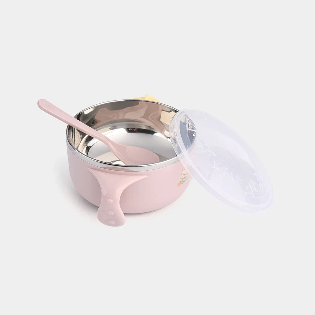 Kids' Insulated Stainless Steel Baby Bowl | Thermal Feeding Bowl