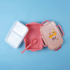Kids Lunch Box & Water Bottle Set – Toddler Owl School Lunch Kit