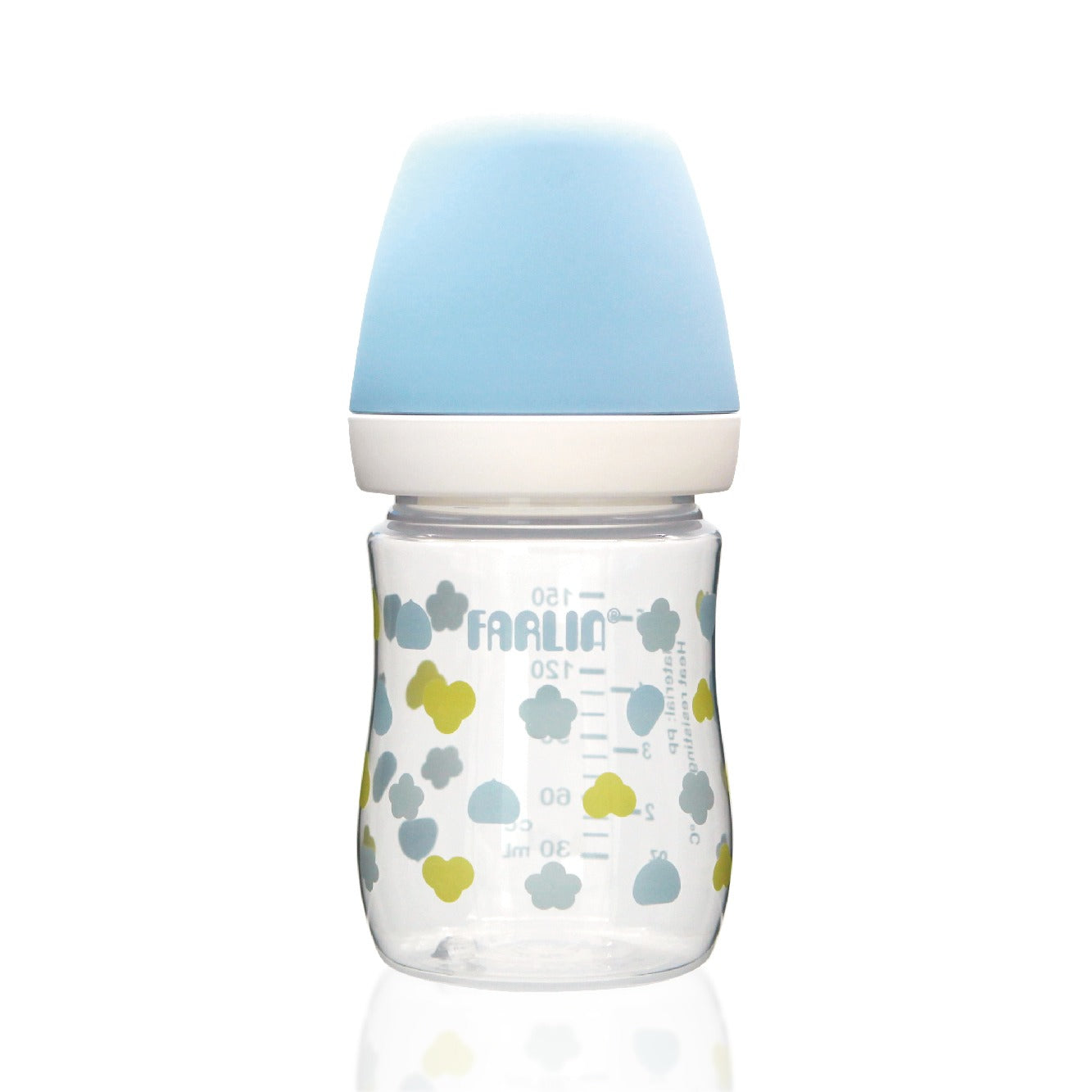 Farlin 150ml Wide Neck Baby Feeding Bottle with Anti-Colic System (0M+)