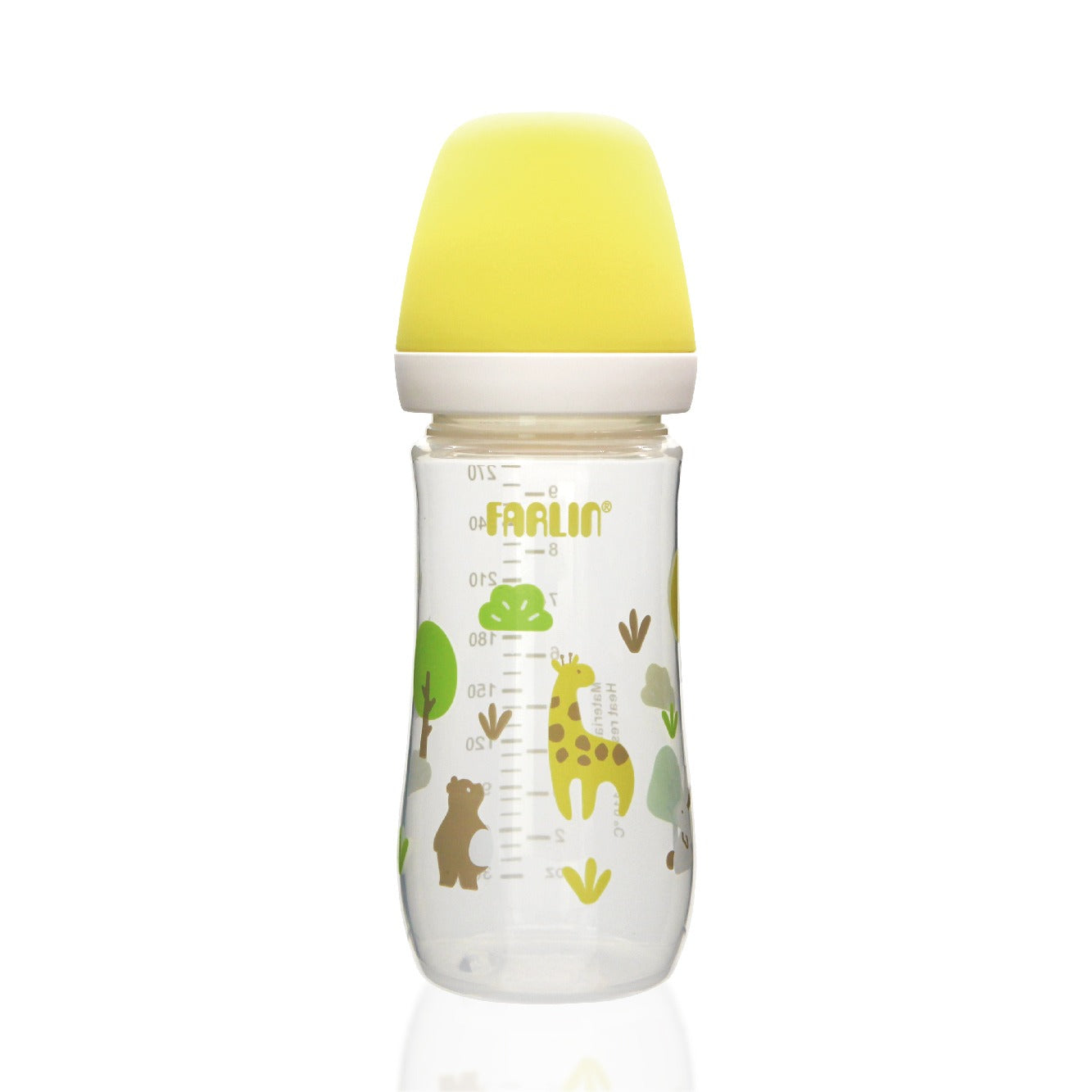 Farlin 270ml Wide Neck Baby Feeding Bottle with Anti-Colic System (3M+)