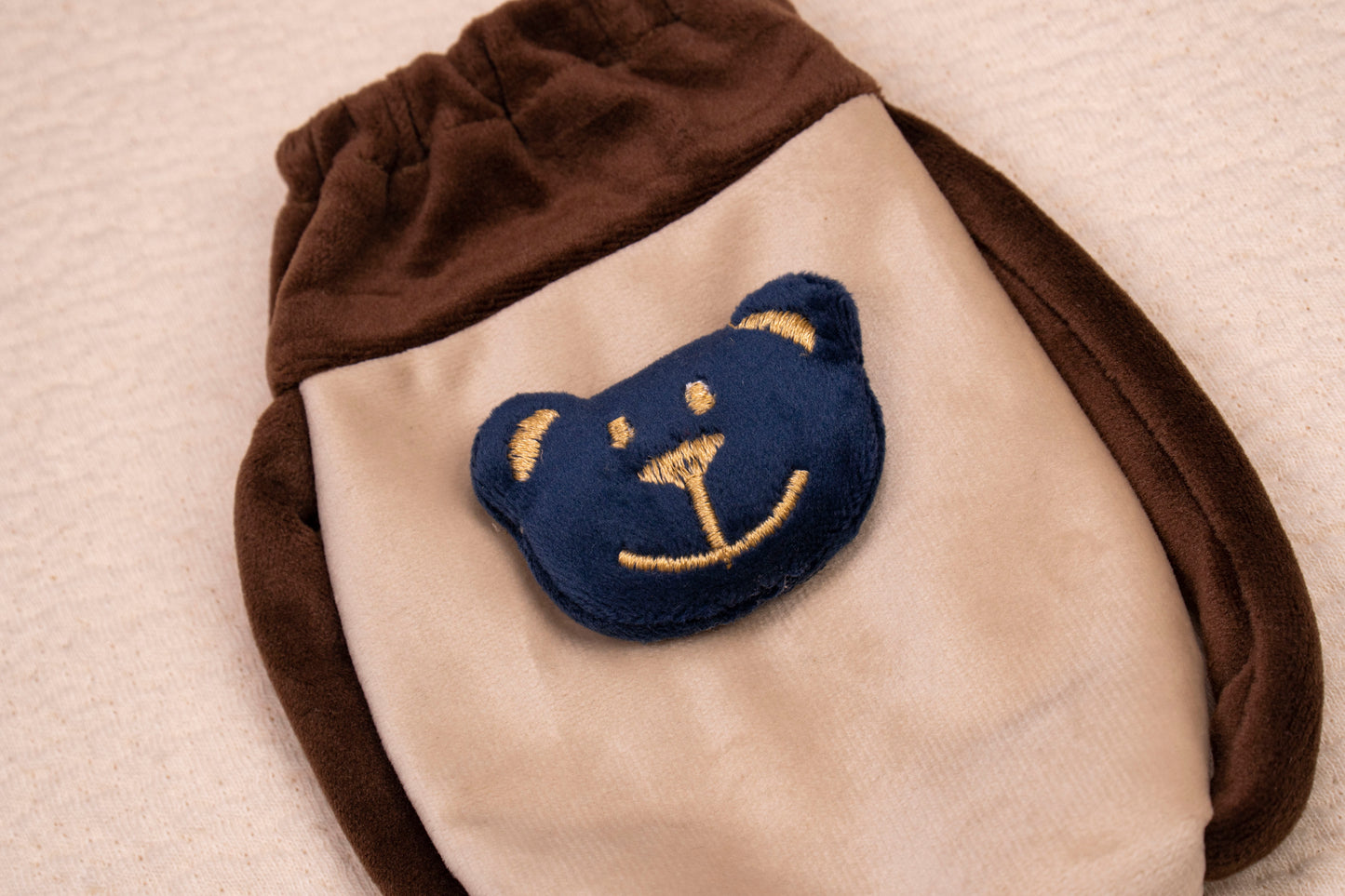 Baby Bottle Cover - Soft Plush Insulated Pouch with Handles (Assorted Designs)