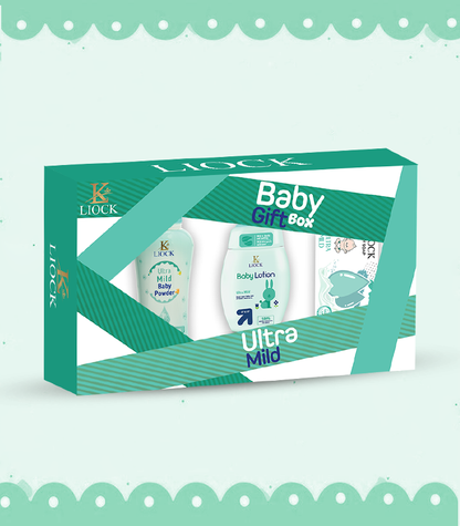 3-Piece Baby Bath & Skincare Gift Set - Gentle Essentials for Newborns