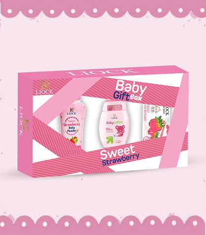 3-Piece Baby Bath & Skincare Gift Set - Gentle Essentials for Newborns