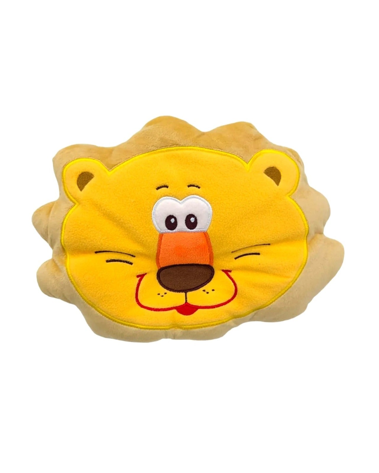 Soft Plush Lion Face Baby Pillow – Baby Head Shaping Pillow