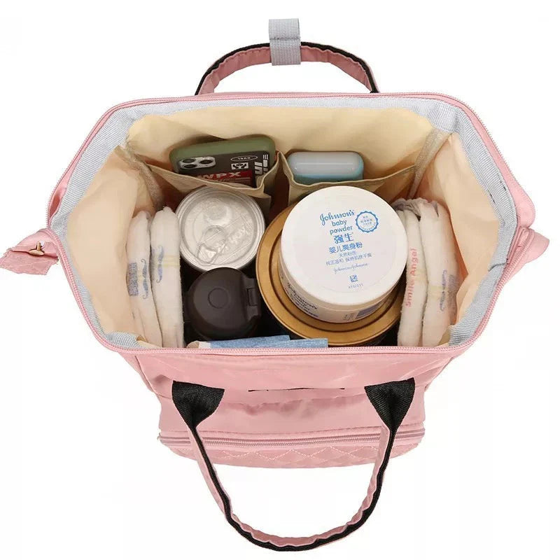 Baby Diaper & Accessories Bag - Mothercare Backpack - (Dusty Pink)