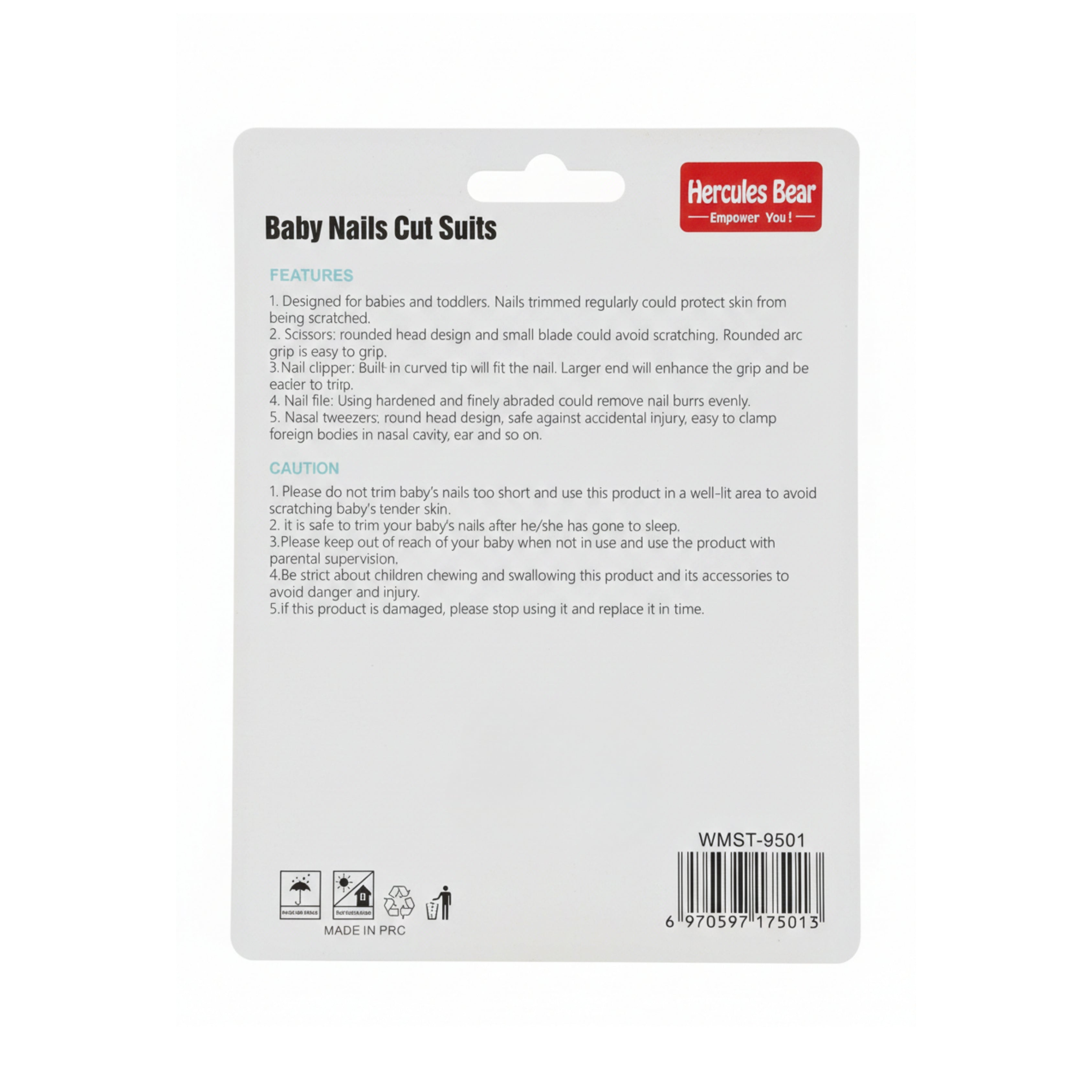 4-Piece Baby Nail Care Kit