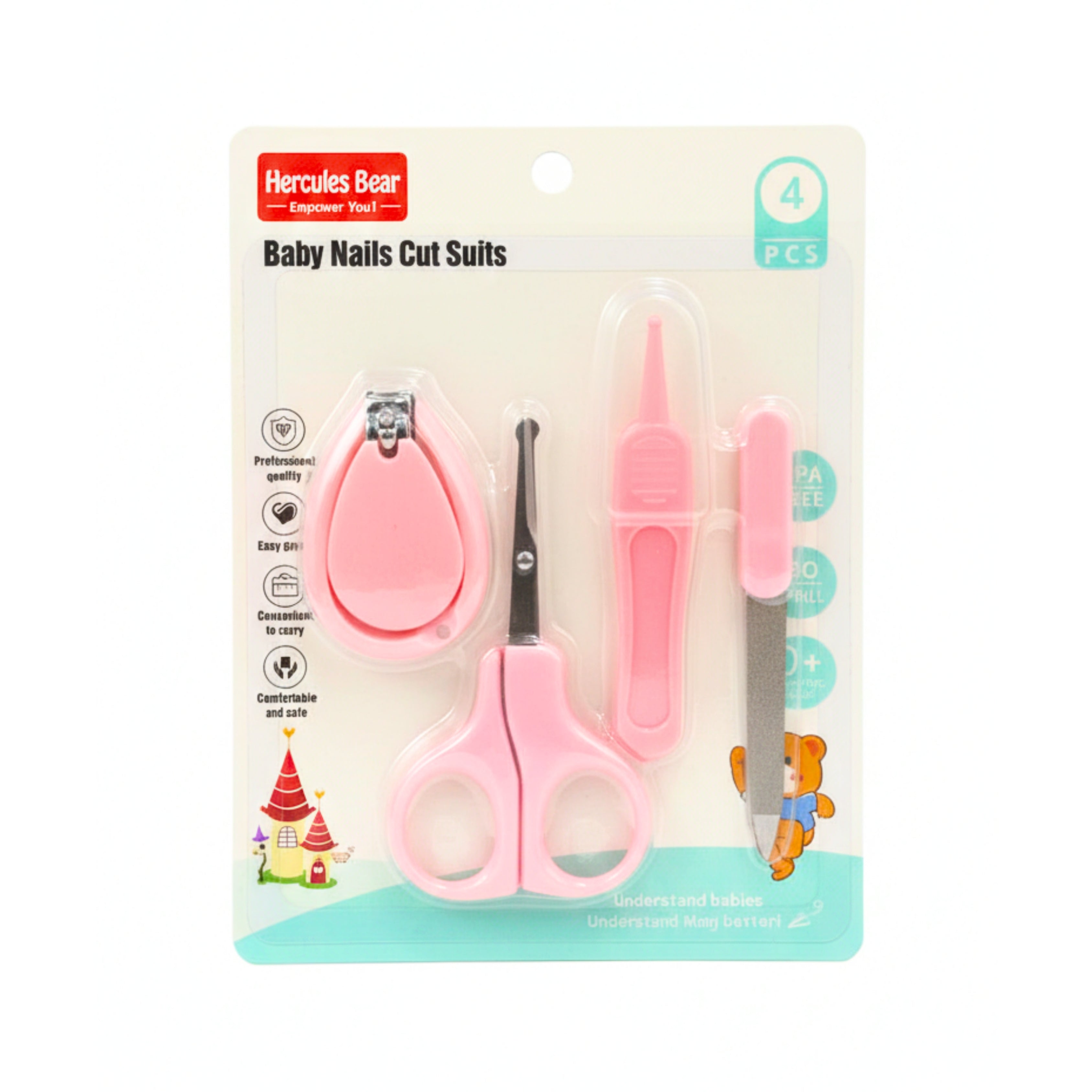 4-Piece Baby Nail Care Kit