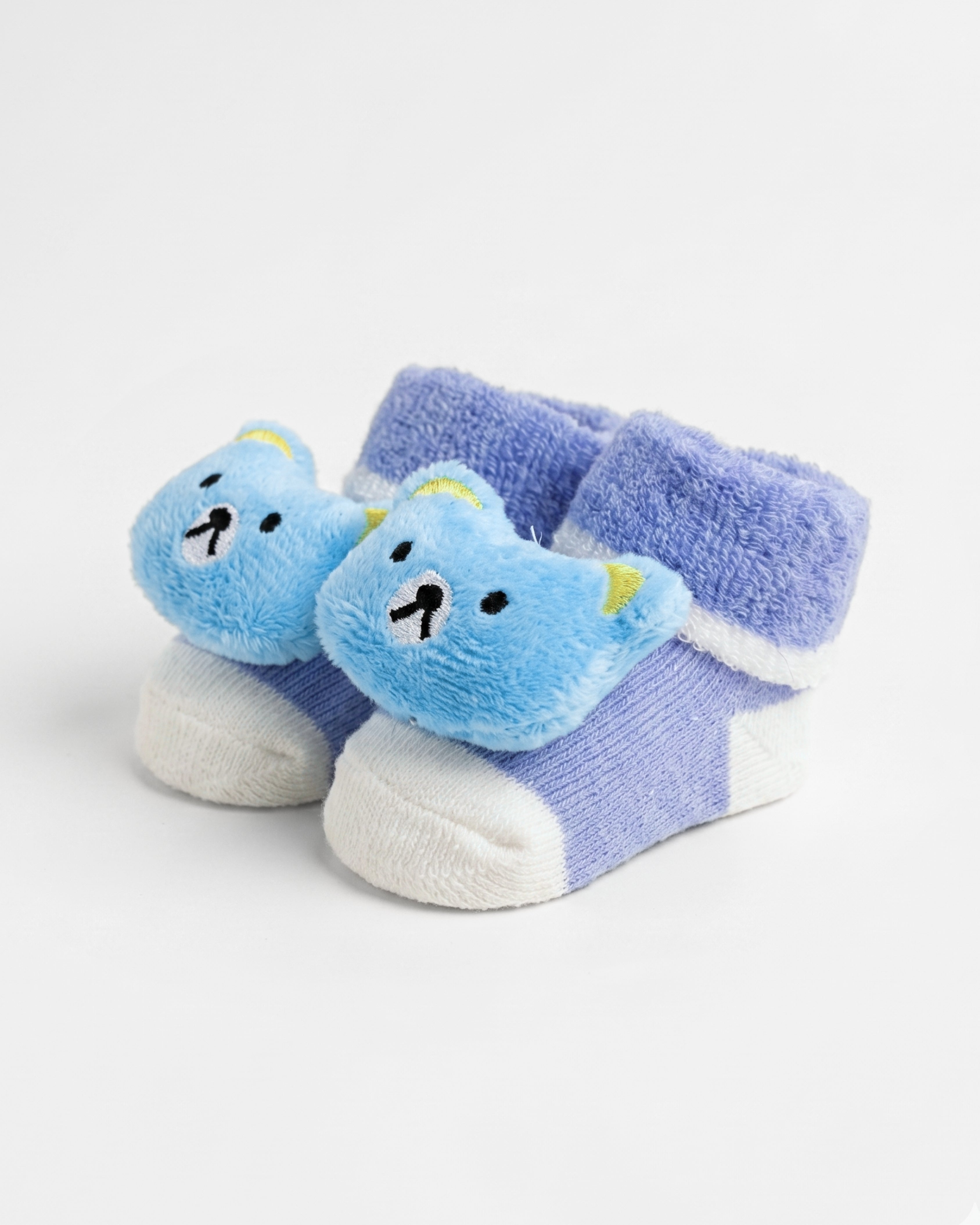 Baby Booties – Infant Soft Socks (Blue Bear)