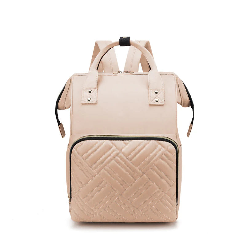 Baby Diaper & Accessories Bag - Mothercare Backpack - (Beige)