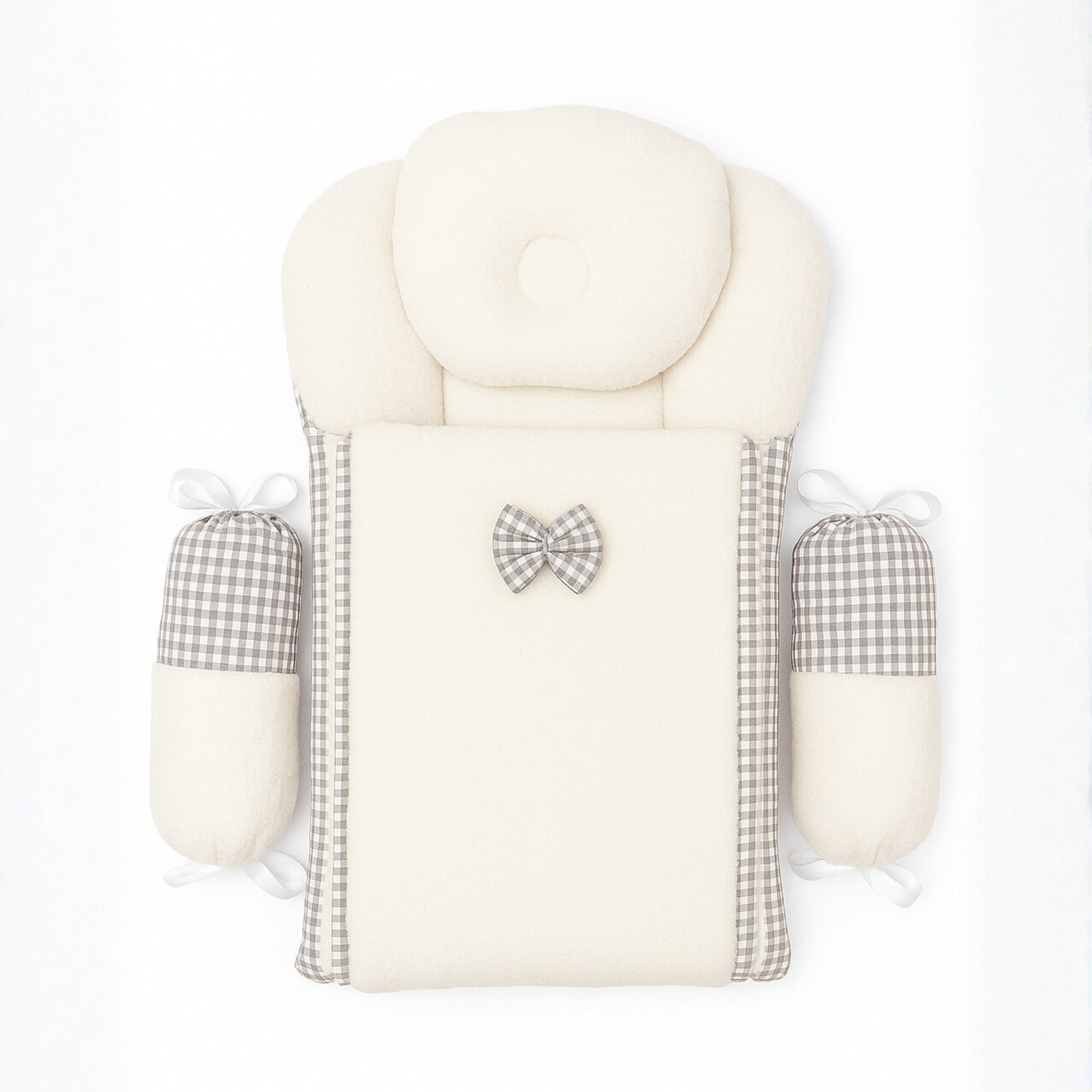 Carry Nest 4 PC - Baby Sleeping Bag - Classic Checks
