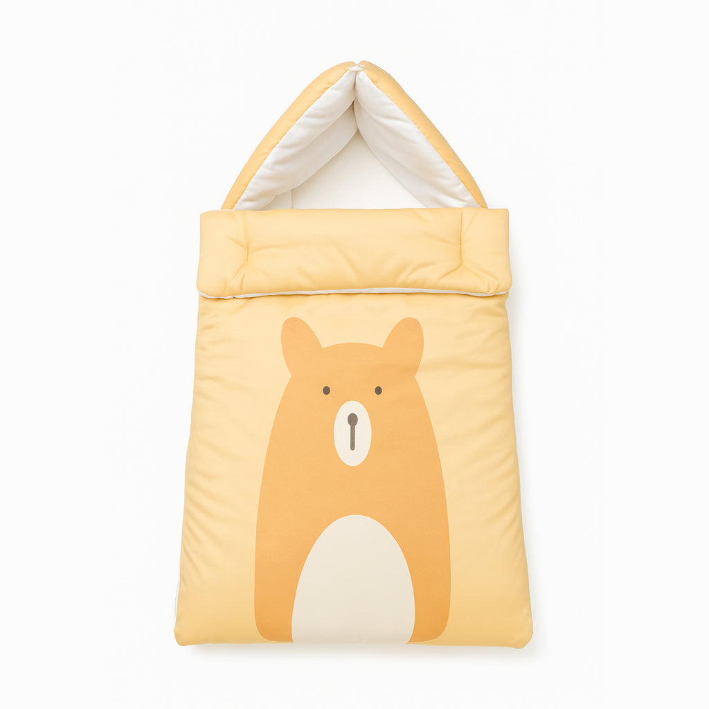 Carry Nest 2 PC - Baby Sleeping Bag - Honey Bear